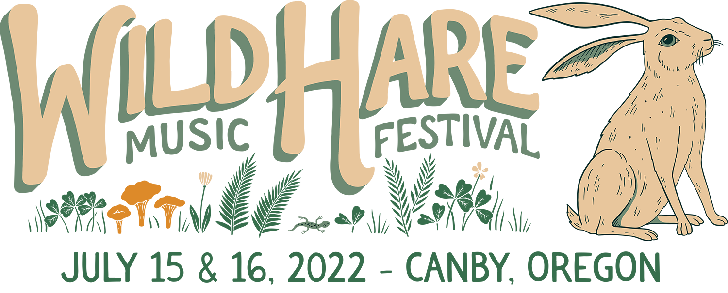 Wild Hare Country Festival Albany Oregon July 19-20 2019 Poster